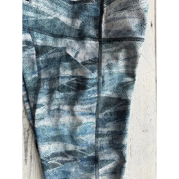 Lululemon Women’s Pace Rival Crop Blues Size 6 - Picture 3 of 6